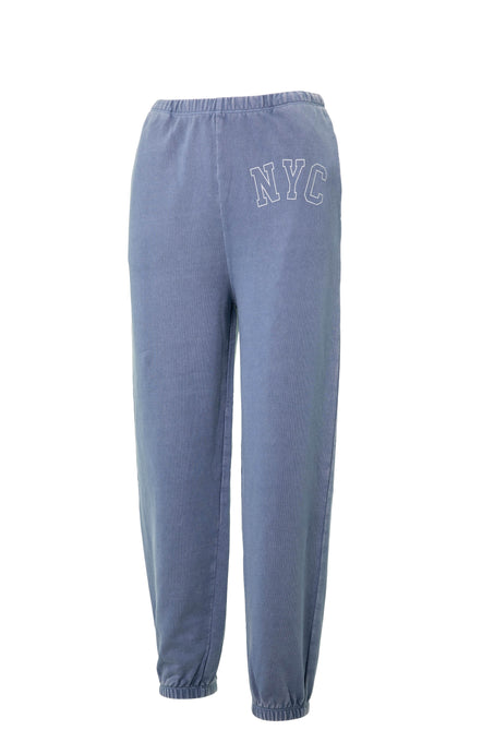 Washed Blue Classic Joggers