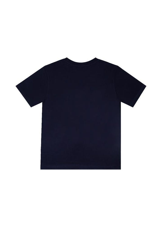 Boys Navy Basic College T-shirt