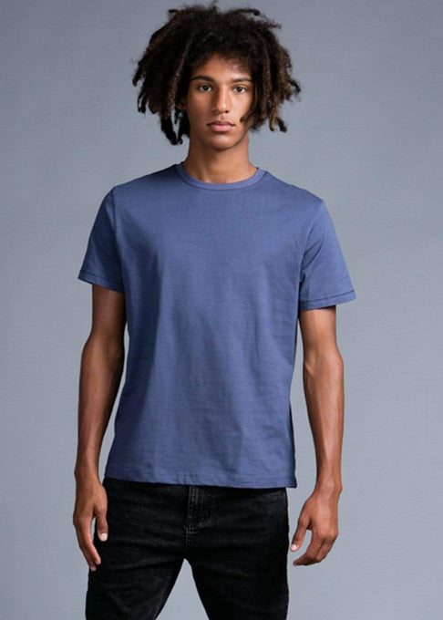 Boys Sea Blue Neptune Graphic T-shirt-Sislyn stewart