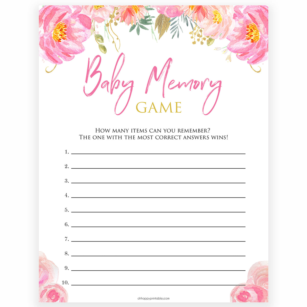 baby-memory-game-pink-blush-floral-printable-baby-shower-games