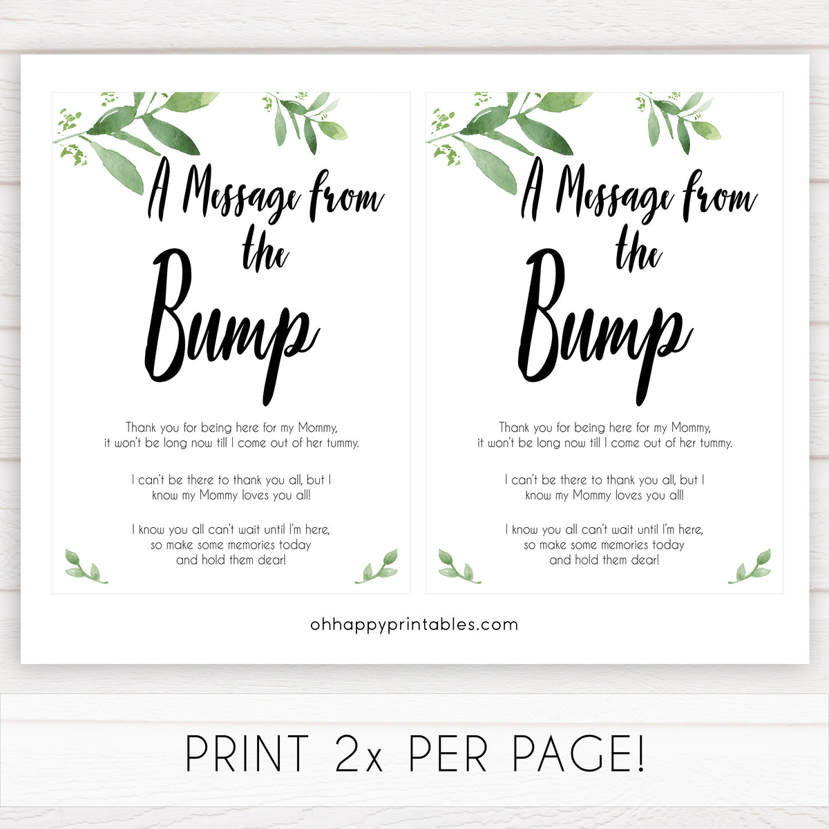 a-message-from-the-bump-botanical-printable-baby-shower-games-ohhappyprintables