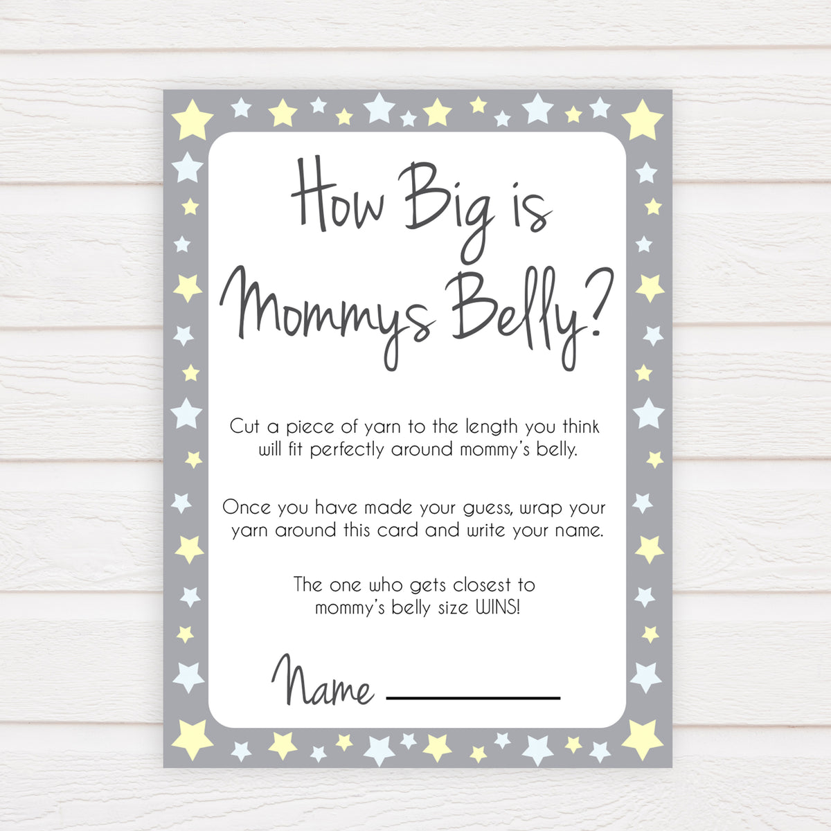 How Big Is Mommy's Belly Free Printable Printable Word Searches