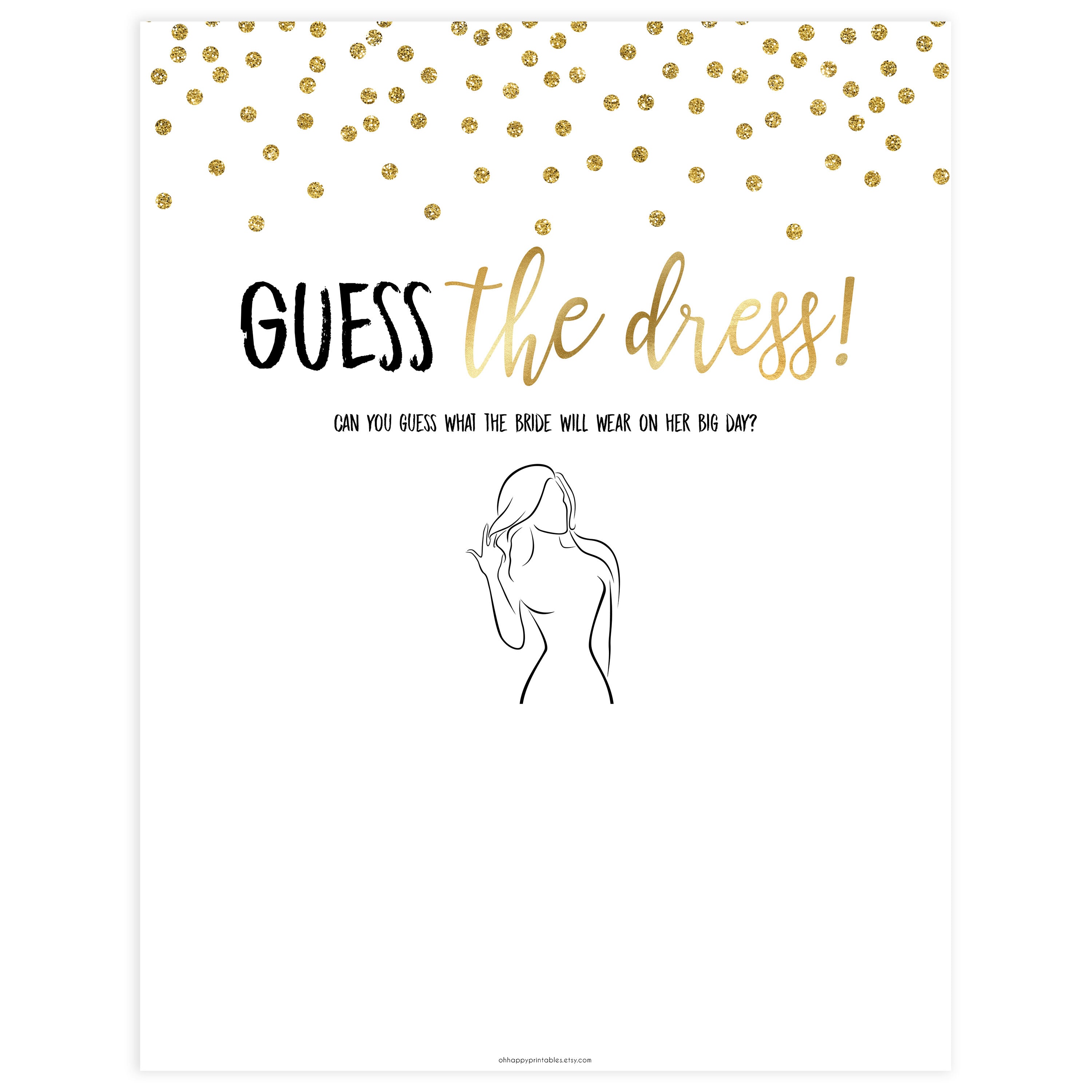 guess-the-dress-game-gold-glitter-printable-bridal-shower-games