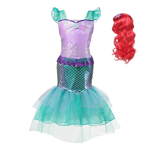 roupa de aniversário da ariel