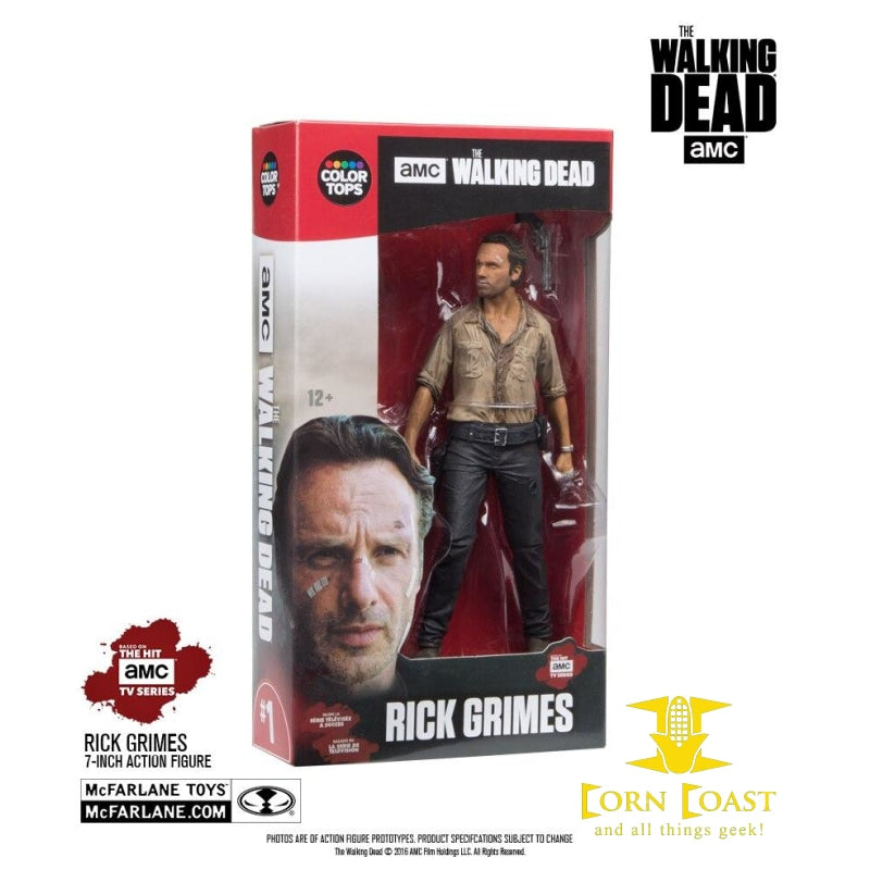 NEU Season 7 The Walking Dead Official Collectors Models AMC Rick Grimes Figur