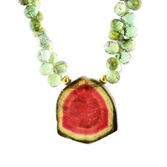 Genuine watermelon tourmaline slice jewelry buying guide