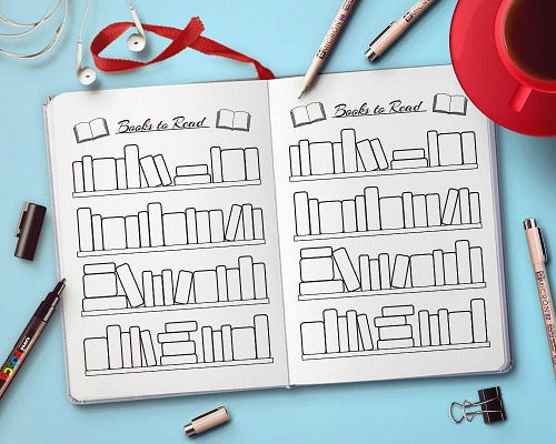 10 Bullet Journal Inserts You Need- The bullet journal is a great way to organize and plan out your life. But drawing all your own bujo pages takes time! Save time and start planning faster with these printable bullet journal inserts! | bullet journal downloads, journaling, free bullet journal pages, planner addict, habit tracker, books to read, mood tracker #bullet journal #bujo #planner #printable