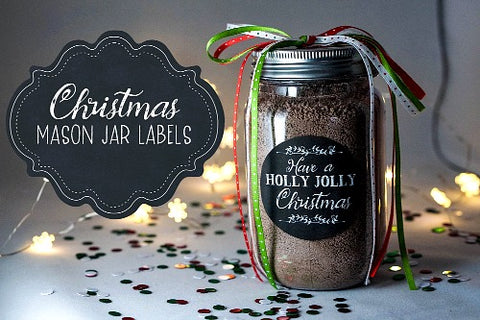 Free Christmas Round Gift Label Printables- If you're looking for last minute Christmas decor, greeting cards, or gift tags, don't bother with the stores or online shopping. Instead, check out these 25 free Christmas printables! | Christmas wall art printables, printable gift tags, holiday printables, kids activities, #freePrintables #Christmas #DigitalDownloadShop