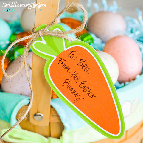 Free Printable Easter Basket Tags- These adorable free printable Easter gift tags would be perfect on Easter party favors or Easter baskets! | Easter tags for kids, Easter basket hang tags, #Easter #printable #giftTag #favorTag #DigitalDownloadShop