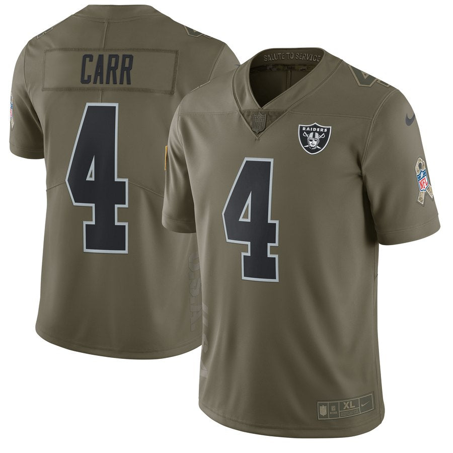 Nike NFL Oakland Raiders #4 Derek Carr 