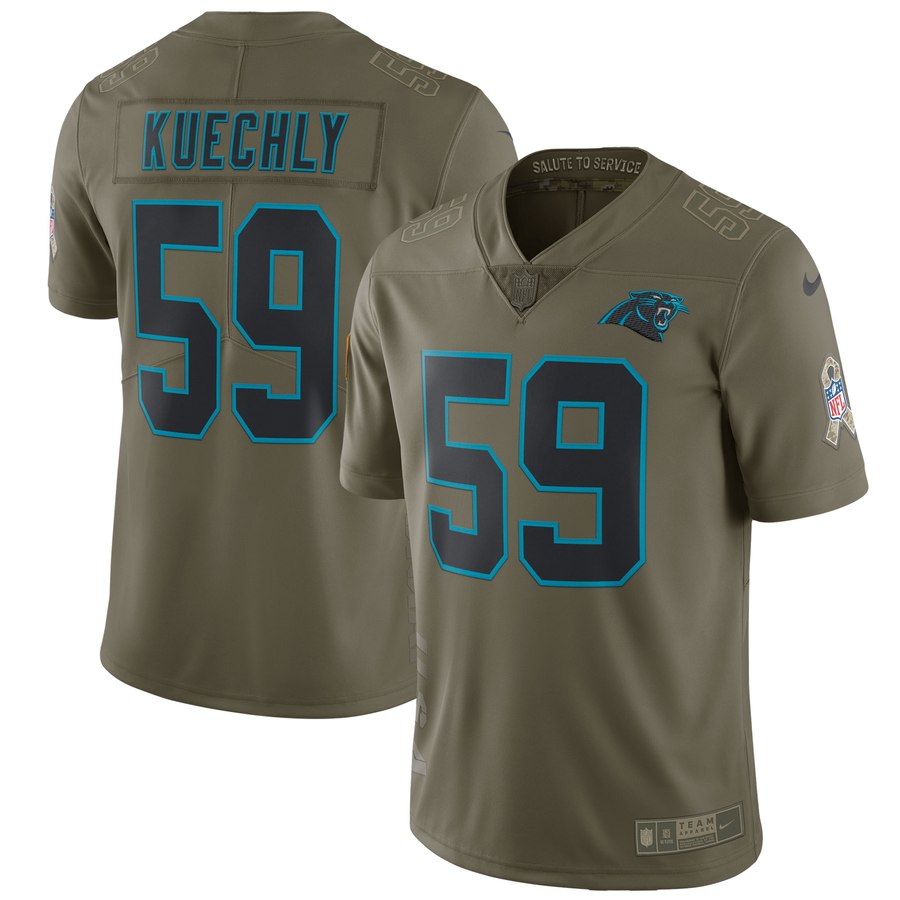 luke kuechly salute to service jersey