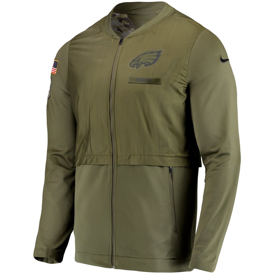 philadelphia eagles salute to service jacket