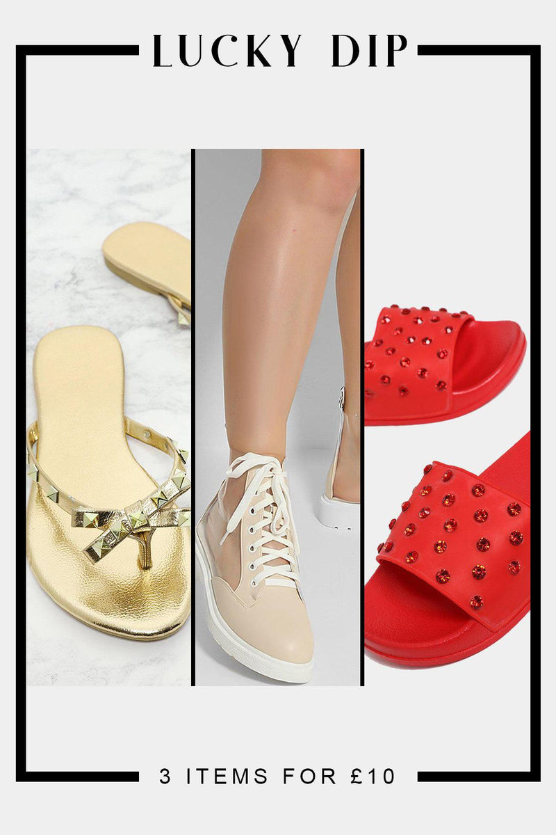 3 Assorted Items Of Footwear-SinglePrice