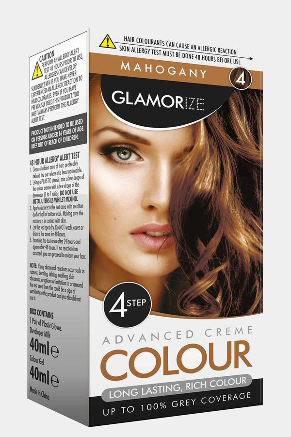 Glamorize Mahogany Permanent Hair Colour No.4 - SinglePrice