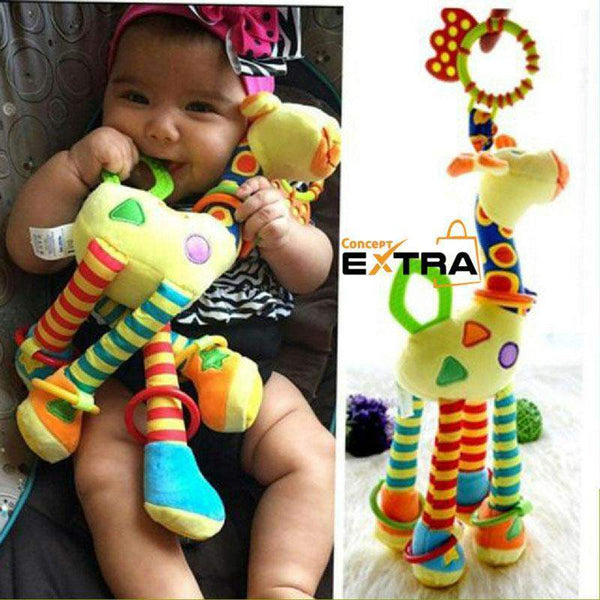 peluche girafe bébé