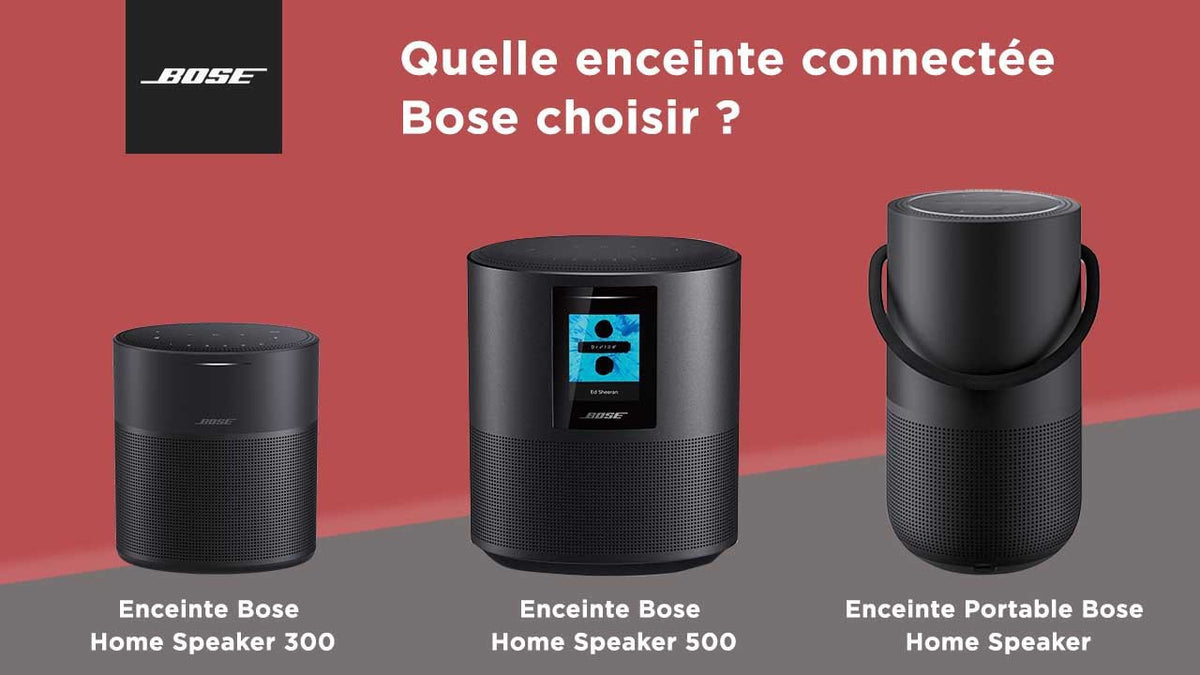 Quelle enceinte connectée Bose choisir ? – Audio-connect