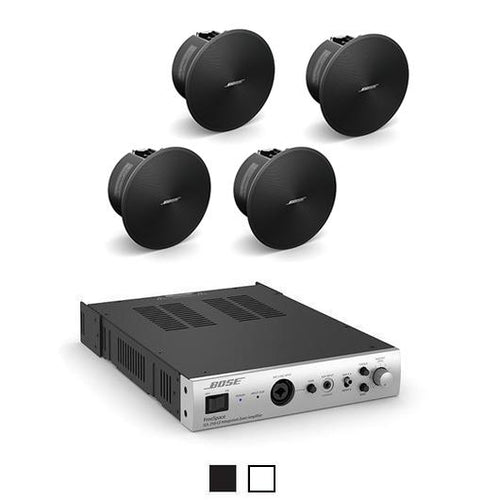 Bose Pack sonorisation professionnelle Bose Premium Pack de sonorisation professionnelle IZA 250 LZ avec 4 enceintes encastrable DesignMax DM2C