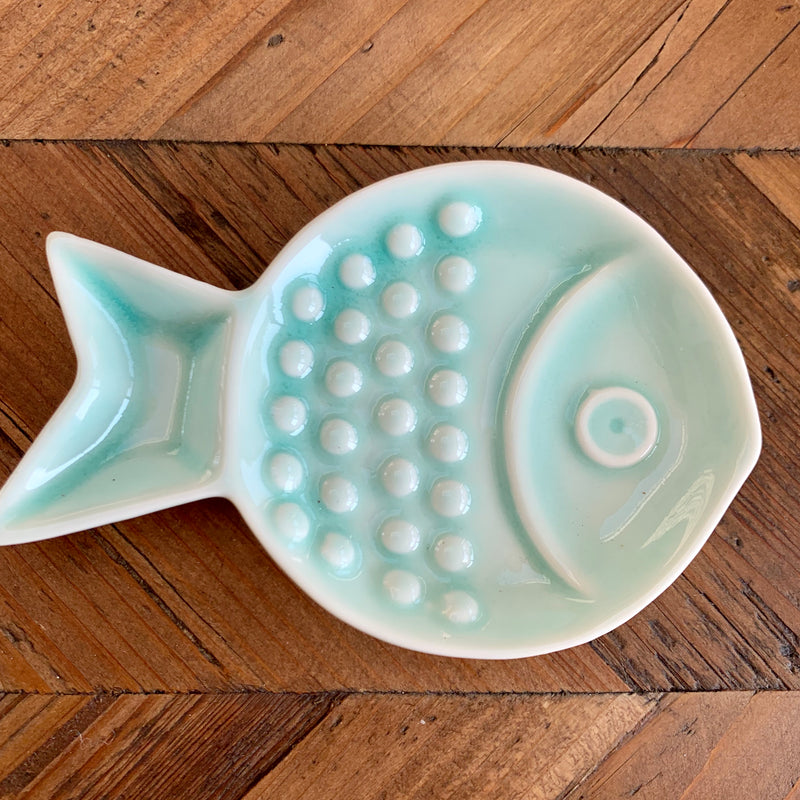 ceramic fish dish