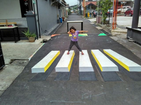 Zebra Cross Kampung 3D. Foto: hipwee.com