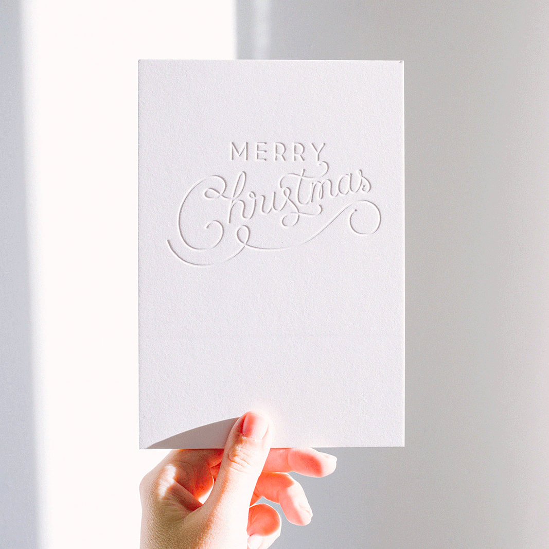 Bundle 7 biglietti letterpress