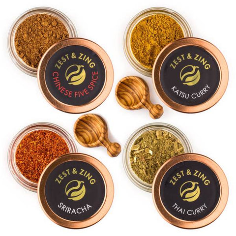 The Best Spice Gift Sets - Cooking Presents for Foodies - Zest & Zing - UK Premium Spices