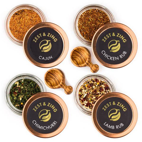 The Best Spice Gift Sets - Cooking Presents for Foodies - Zest & Zing - UK Premium Spices