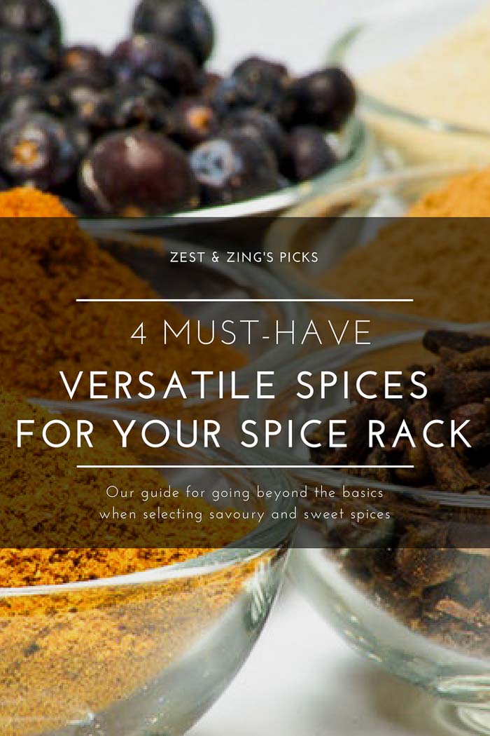 Must-Have Spices for Your Spice Rack - 4 of the Most Versatile Spices We Recommend