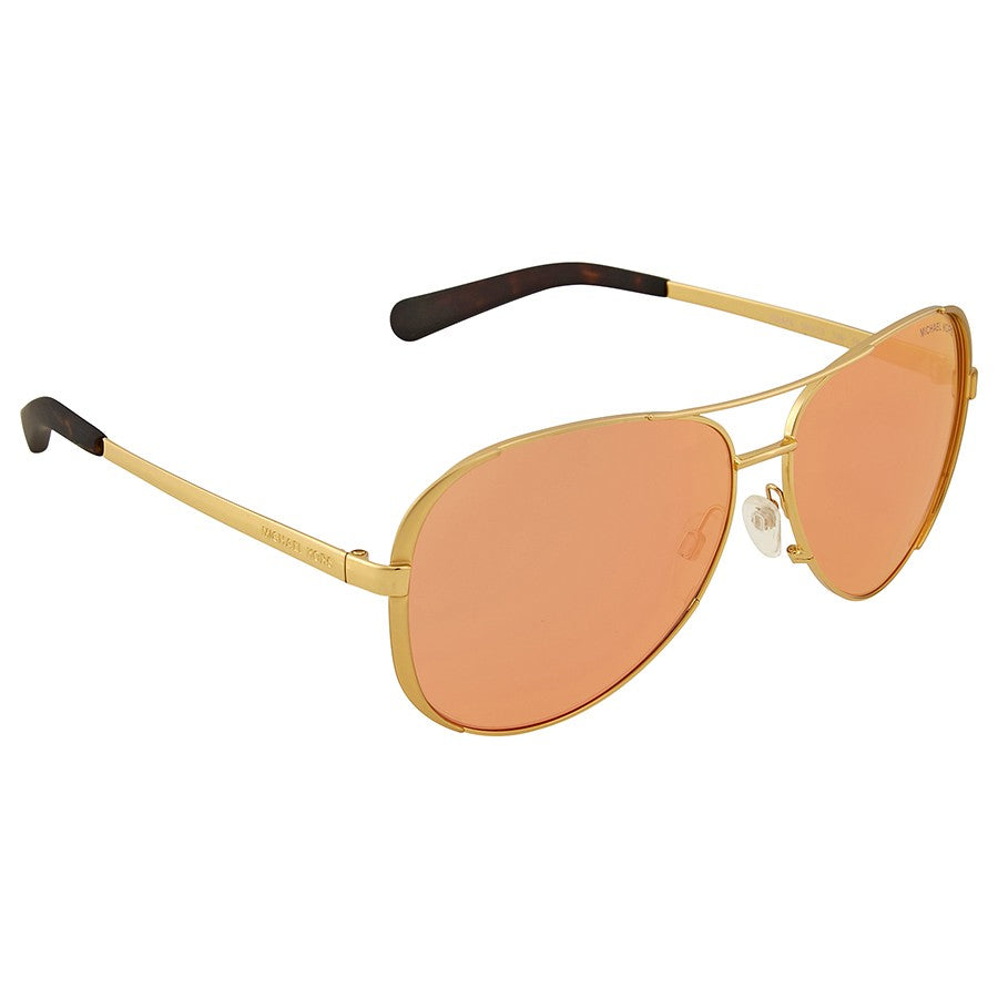 michael kors chelsea aviator sunglasses rose gold