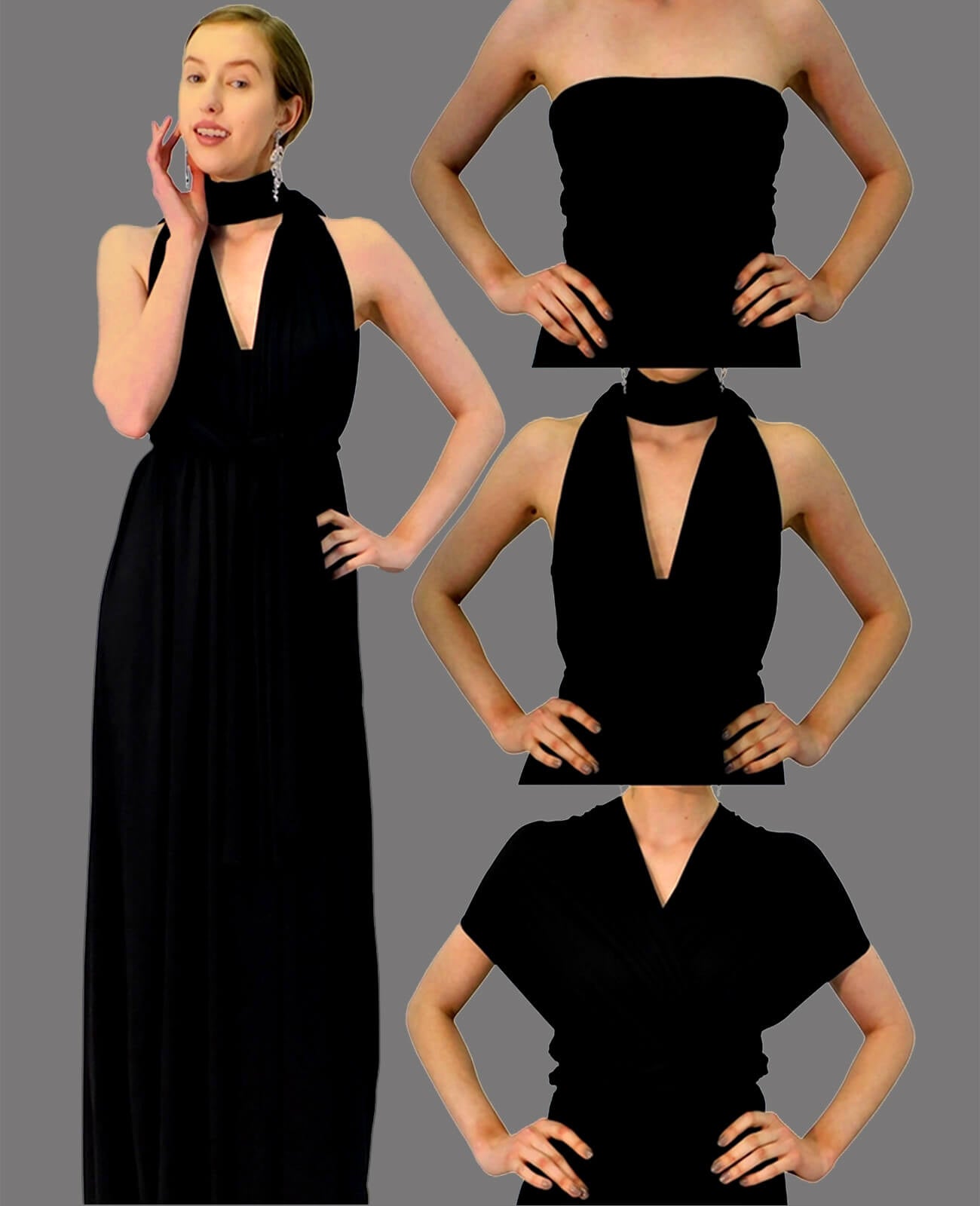 Infinity Dress in Navy