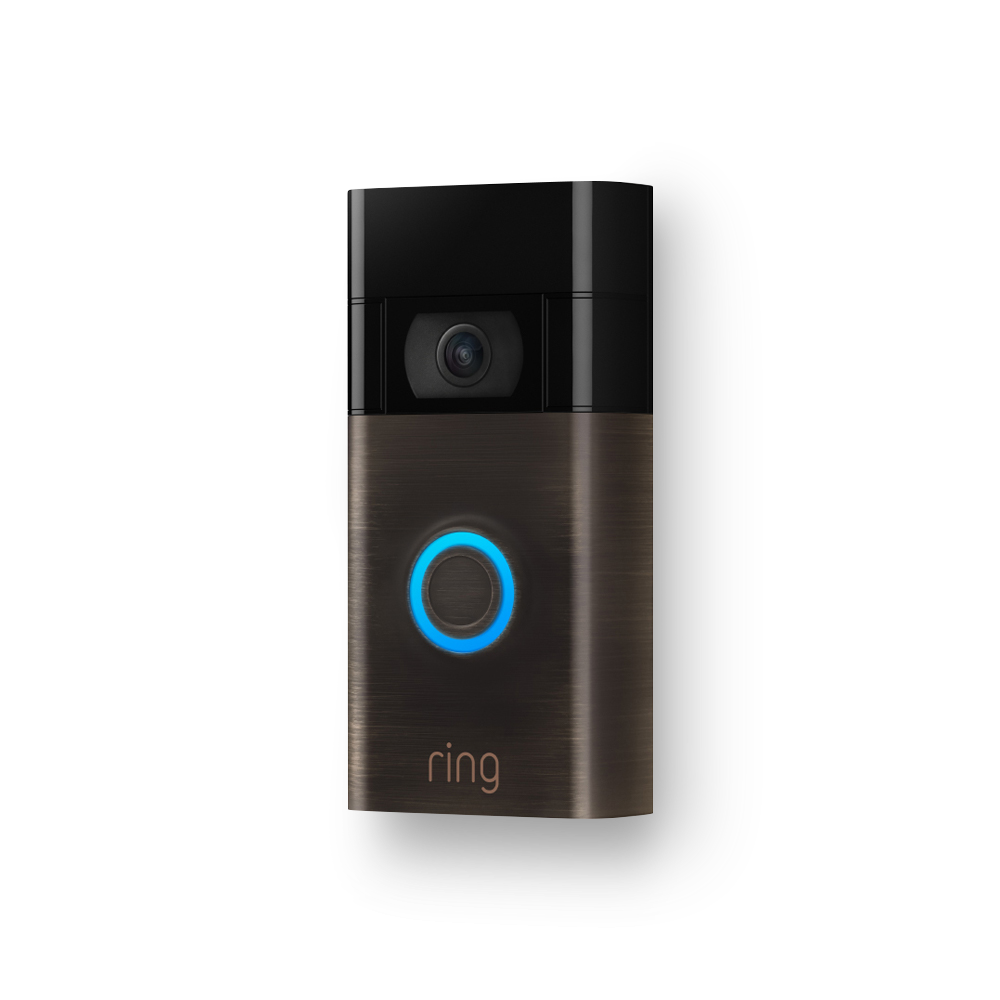 Ring Video Doorbell 2 Full 1080p HD WiFi Two-Way Talk  Motion Detection Camera 