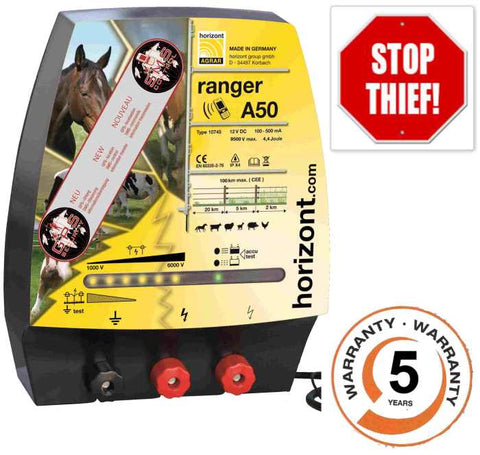 Anti-Theft Electric Fencing Energiser