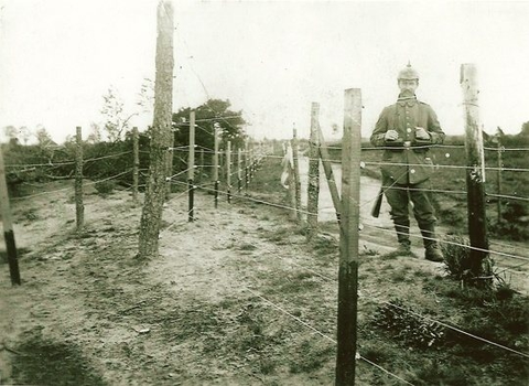 German WWi fence