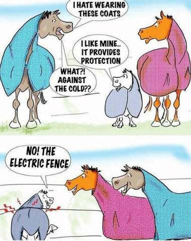 Electric Fencing Horse Blanket