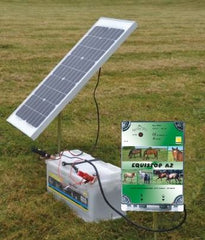 Solar Panel and Energiser Combinarion.
