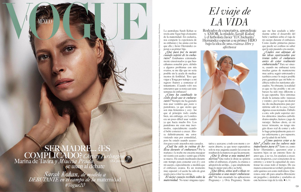 MIMI the label in VOGUE magazine