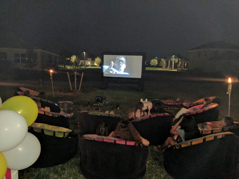 Outdoor Inflatable Movie Screen Rental