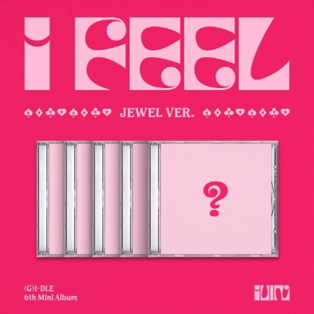 即納！最大半額！ (g)i-dle G) Album アルバム Ver.) 6th I FEEL CD+