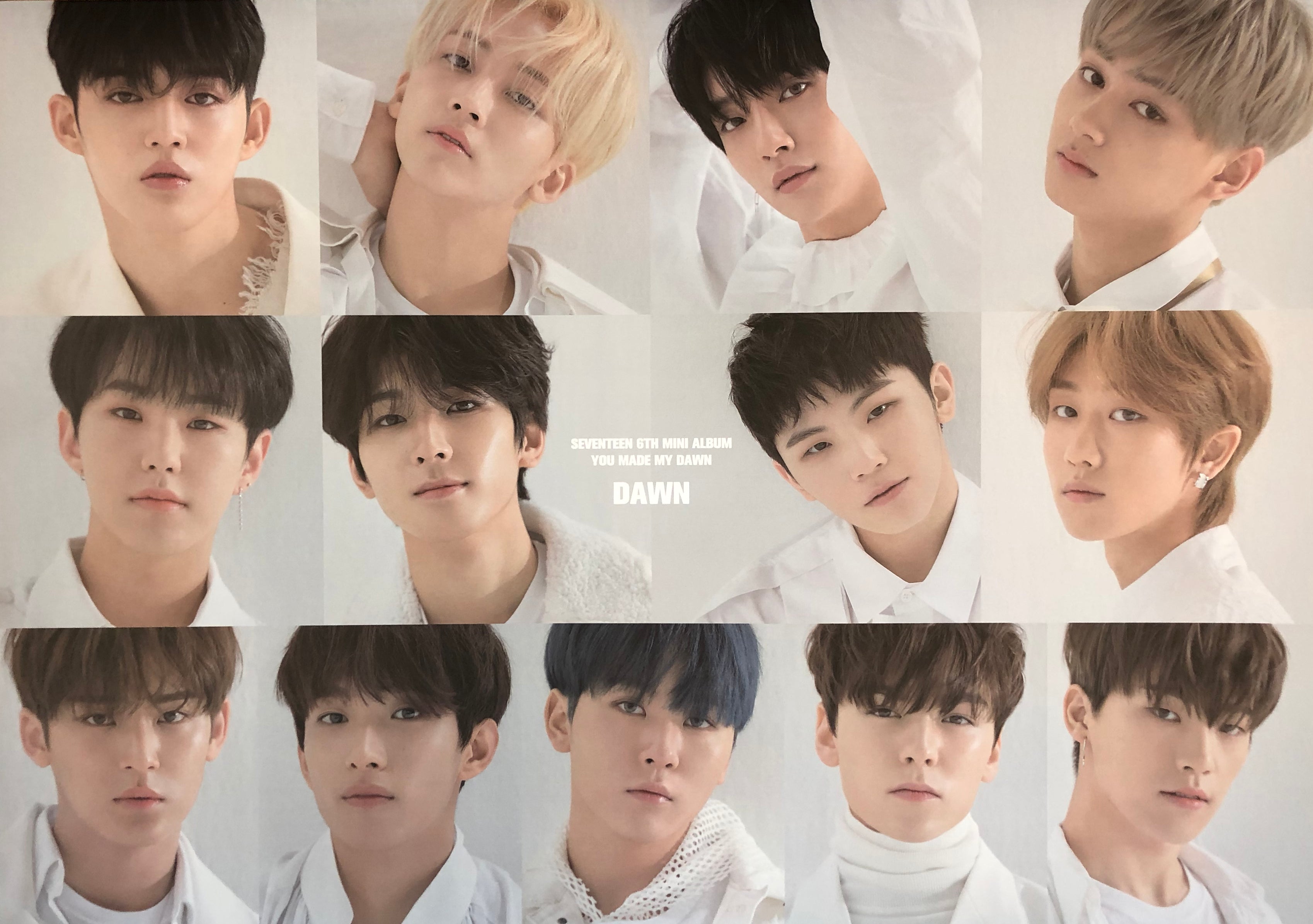 Seventeen 6th Mini Album You Made My Dawn Official Poster - Photo