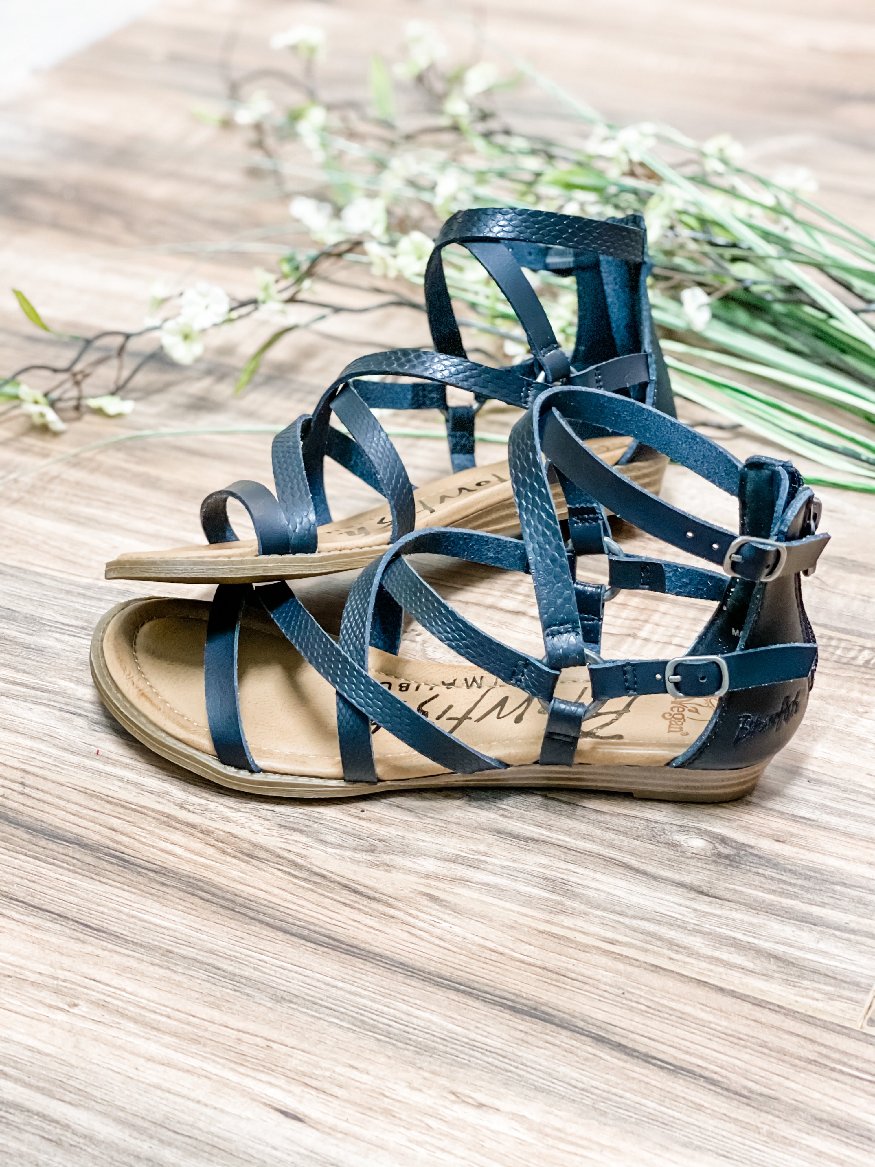 Blowfish Blithe Sandals (Black)