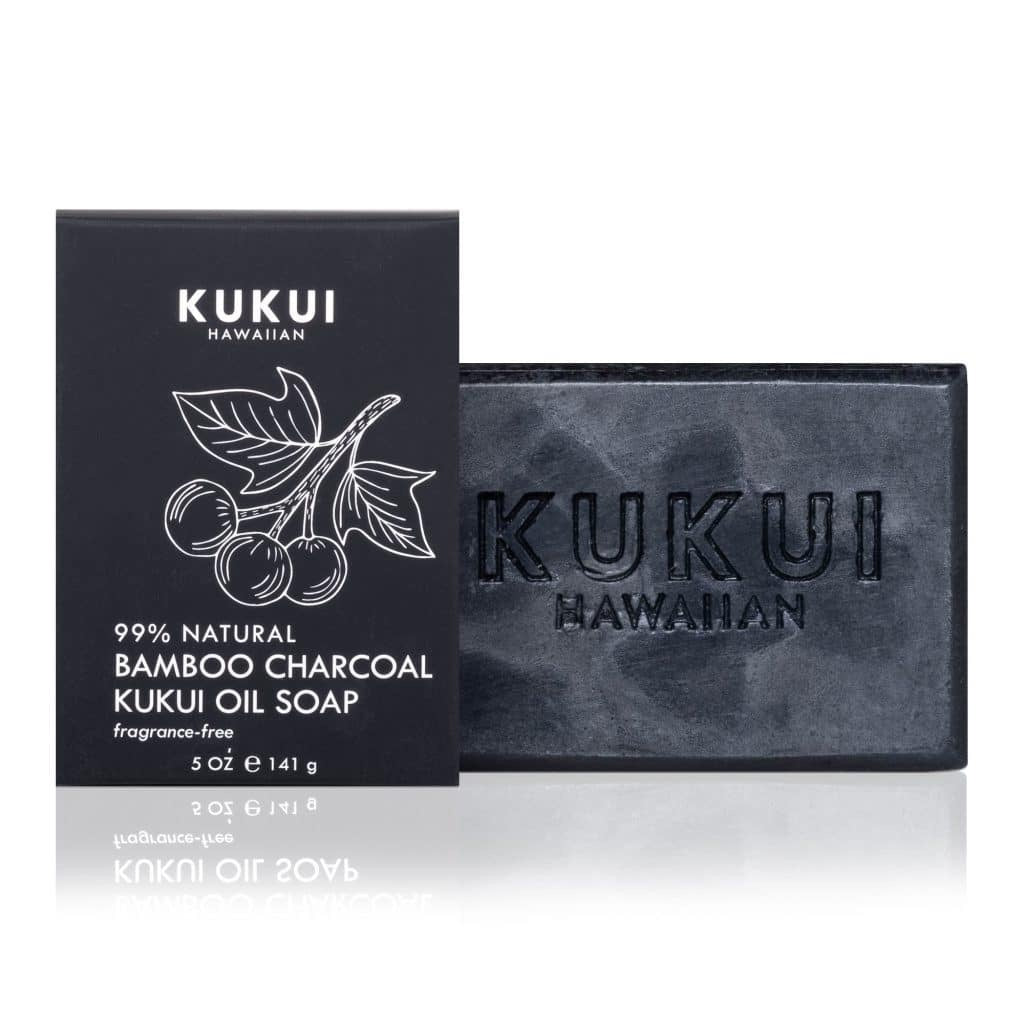 Bamboo Charcoal Kukui Oil Face & Body Soap