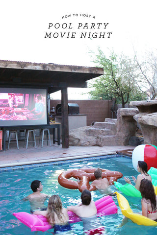 Pool Party Movie Night