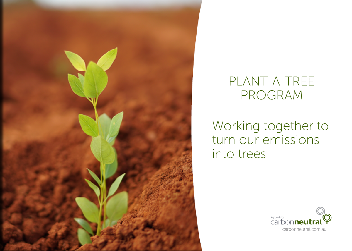 Carbon Neutral - Plant a Tree Program - BioConfetti Australia