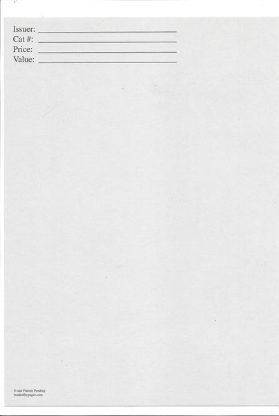 Best Hobby Pages 3-Pocket Polypropylene Archival Envelope Pack of 100 