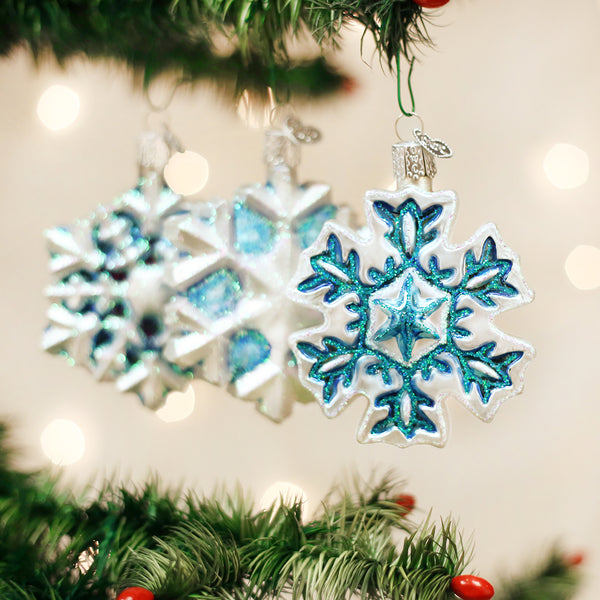 Assorted Snowflakes Ornament