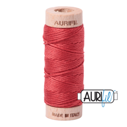 Aurifil Floss - 2255 - Dark Red Orange - Small Spool