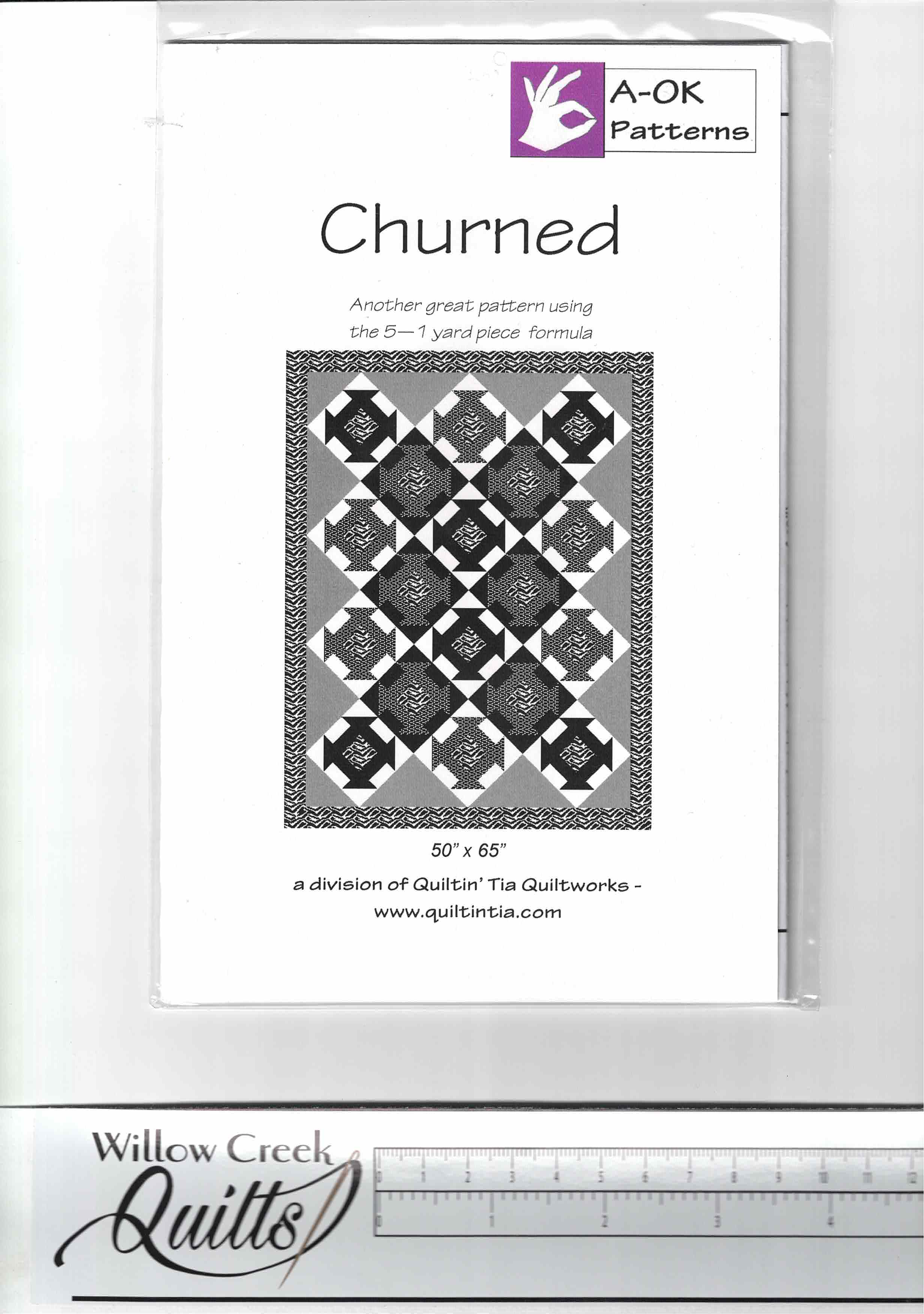 A-OK - Churned pattern - 5 yard patterns - WAOK004
