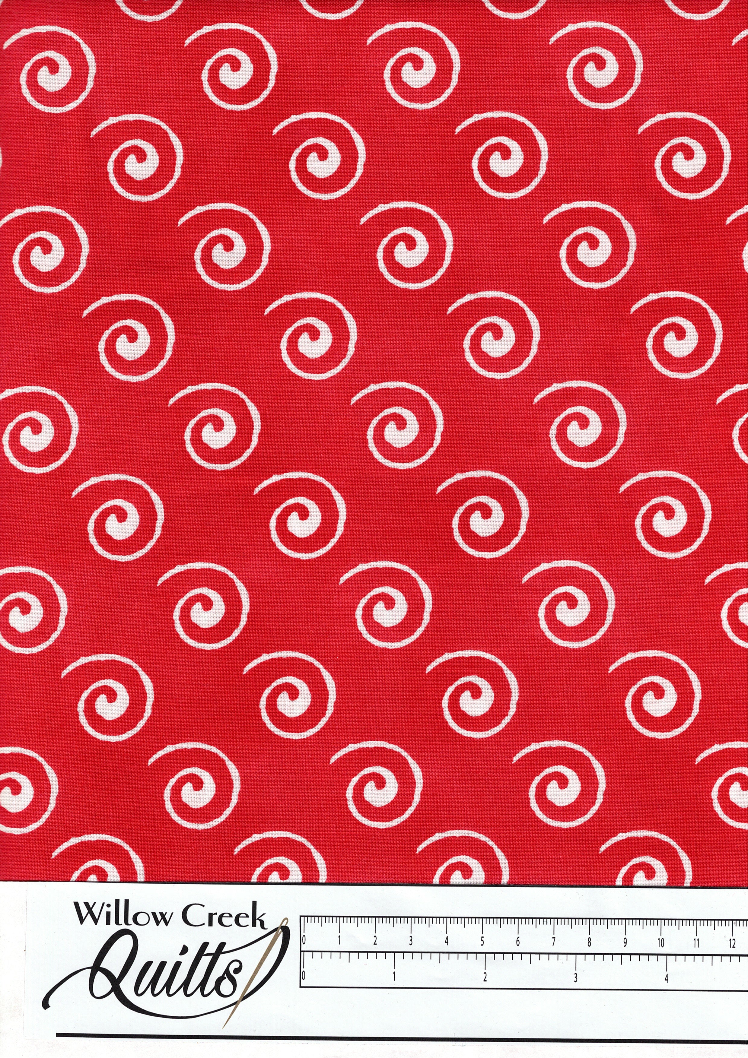 Coffee Chalk - Steam Swirl - Red - C11038R