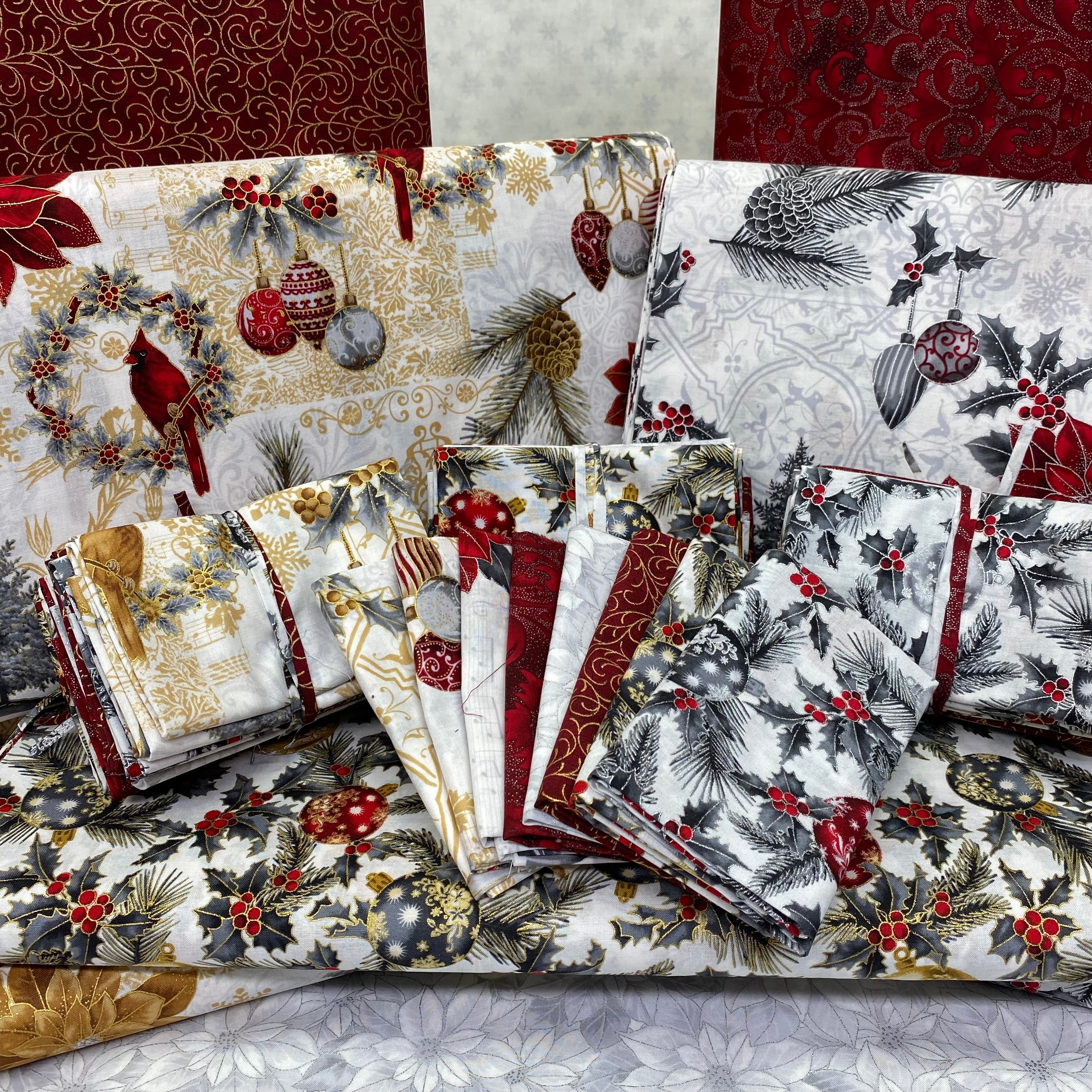 Joyful Traditions - Fat Quarter Bundle of 11 - Reg $57.48