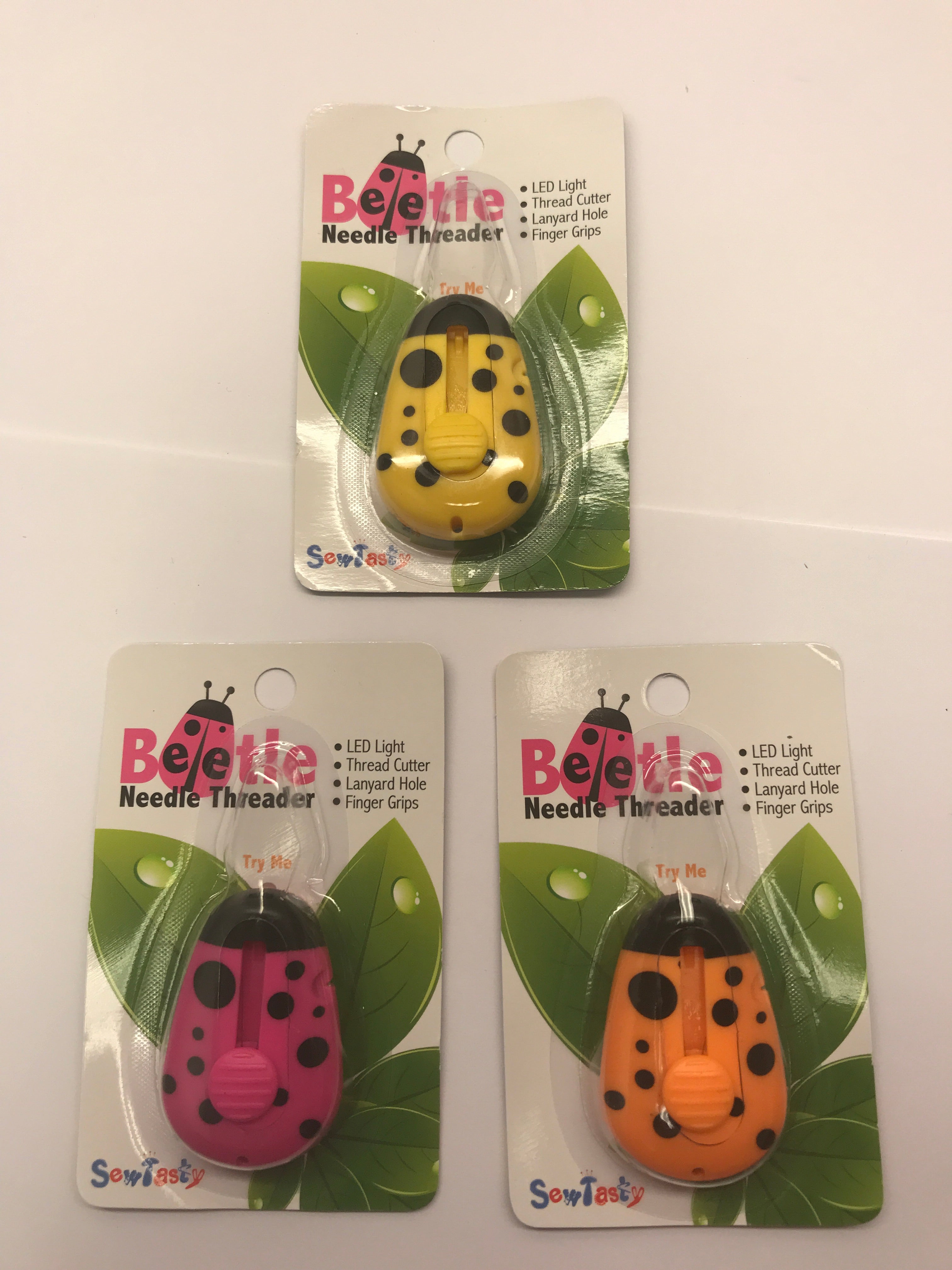 Needle Beetle Threader with LED Light - N4236