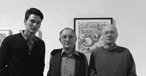David Hundertmark, Günter Brus and Armin Hundertmark